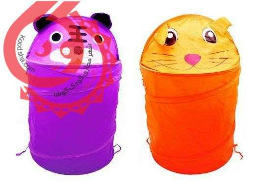سبد لباس پارچه ای